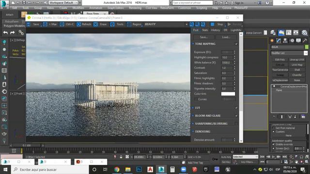 Agua Corona Render 3 смотреть онлайн