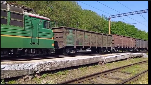 Клип про электровозы ВЛ80. смотреть онлайн