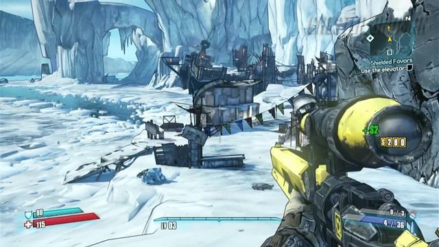 60 Fps Borderlands 2 PS4 Slim Gameplay - Borderlands: The Handsome Collection PS4 SLIM