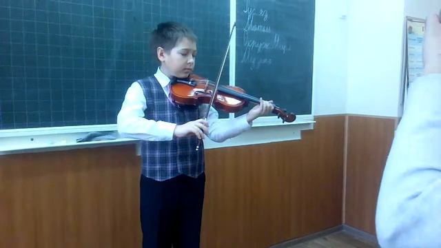 Елисей играет на скрипке "Таинственный сад" смотреть онлайн