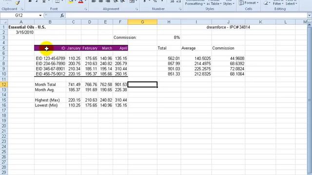 Excel 2010: AutoFormat смотреть онлайн