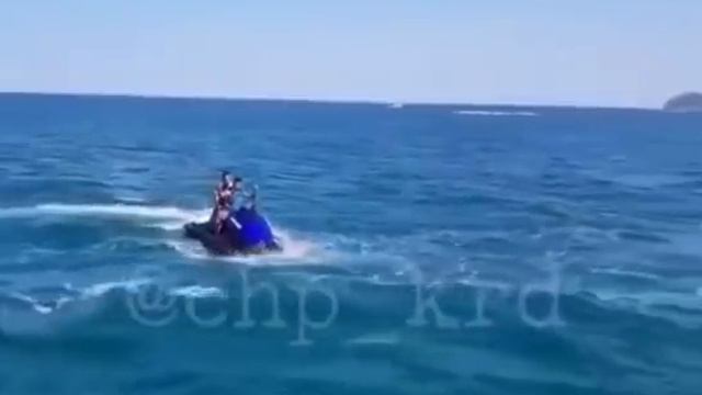 В Черном море взорвался гидроцикл с ребенком!