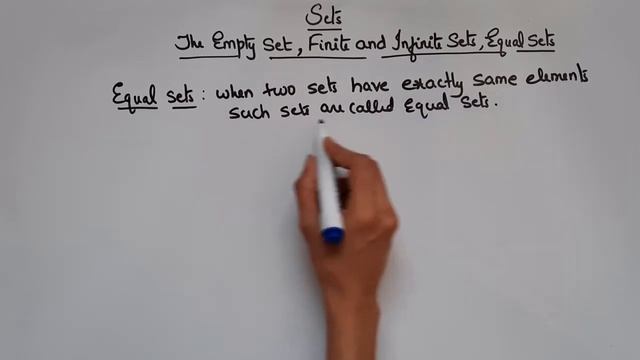 Empty set, Finite and Infinite set and Equal sets | Class 11 Maths chapter 1| Sets | 2021 смотреть онлайн