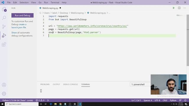 Python web scraping tutorial for beginners | Static Sites 2020 смотреть онлайн