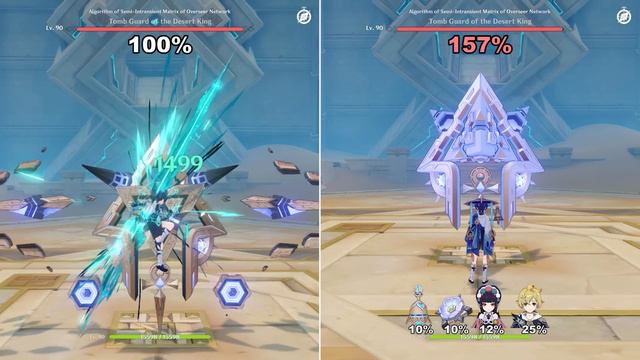 Mika x Yun Jin C6: Attack Speed Boost | Genshin Impact смотреть онлайн