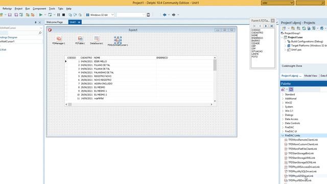 FDMANAGER - FIREDAC - LIGAÇÃO COM O BANCO DE DADOS - DELPHI 10 4 смотреть онлайн