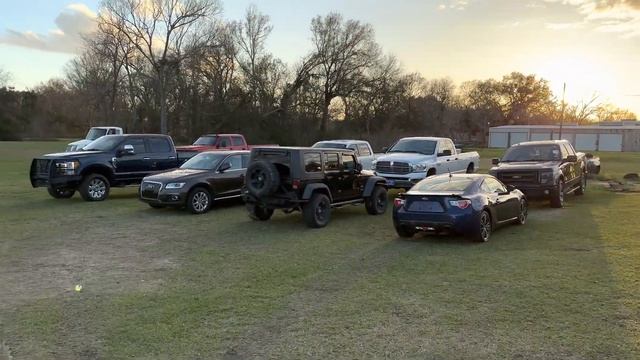 Заряженный Cadillac CT5 & BMW M4 - (Работа на пикап траке в сша. Pickup Truck USA, Ram3500) смотреть онлайн