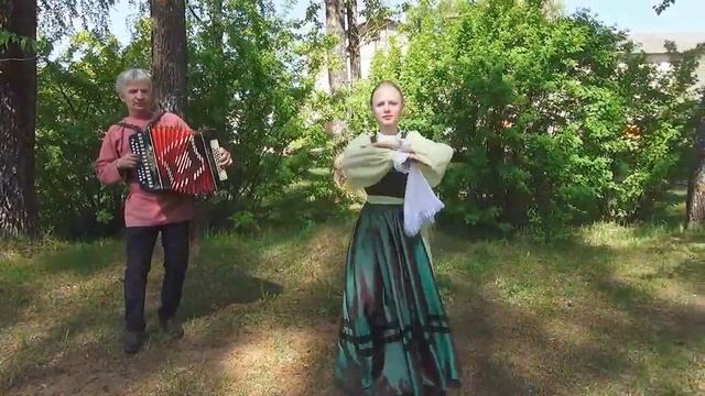 Старинная русская пляска "Чижик". Дарья Лебедева. смотреть онлайн