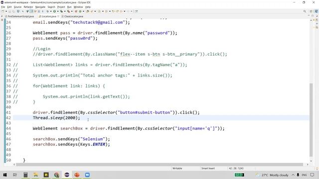 #5 CSS Selectors in Selenium | Selenium WebDriver Tutorial For Beginners | Selenium With Java смотреть онлайн