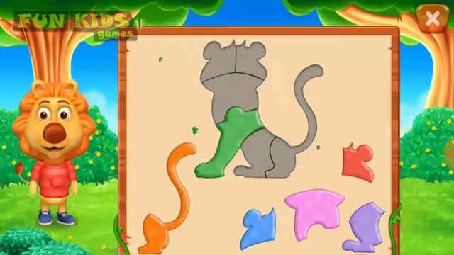 Play Puzzle Games Animals, Fruit, Plants Games For Kids - Part 4 | #funkidsgames смотреть онлайн
