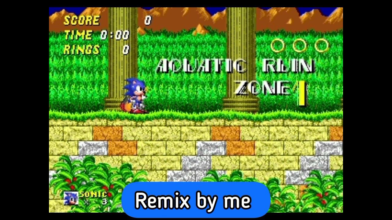 Aquatic Ruin Zone music remix by me. Sonic the hedgehog 2 Music OST. #sonicthehedgehog #remix смотреть онлайн