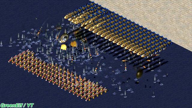 Sea Scorpion Anti-Air Capabilities - Red Alert 2 смотреть онлайн