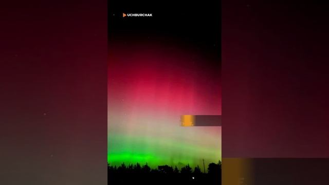 Магнитные бури стали причиной полярного сияния! смотреть онлайн