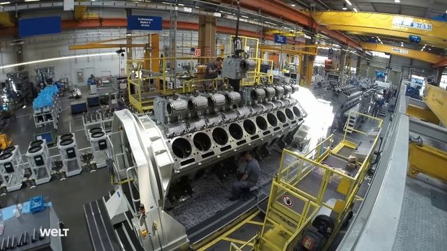 MEGA-DIESEL - Wie ein 13.600 PS Motor entsteht  HD Doku