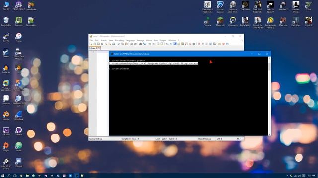 Installing Python 3 and Notepad++ - Python 3 Beginner Programming Part 1 смотреть онлайн