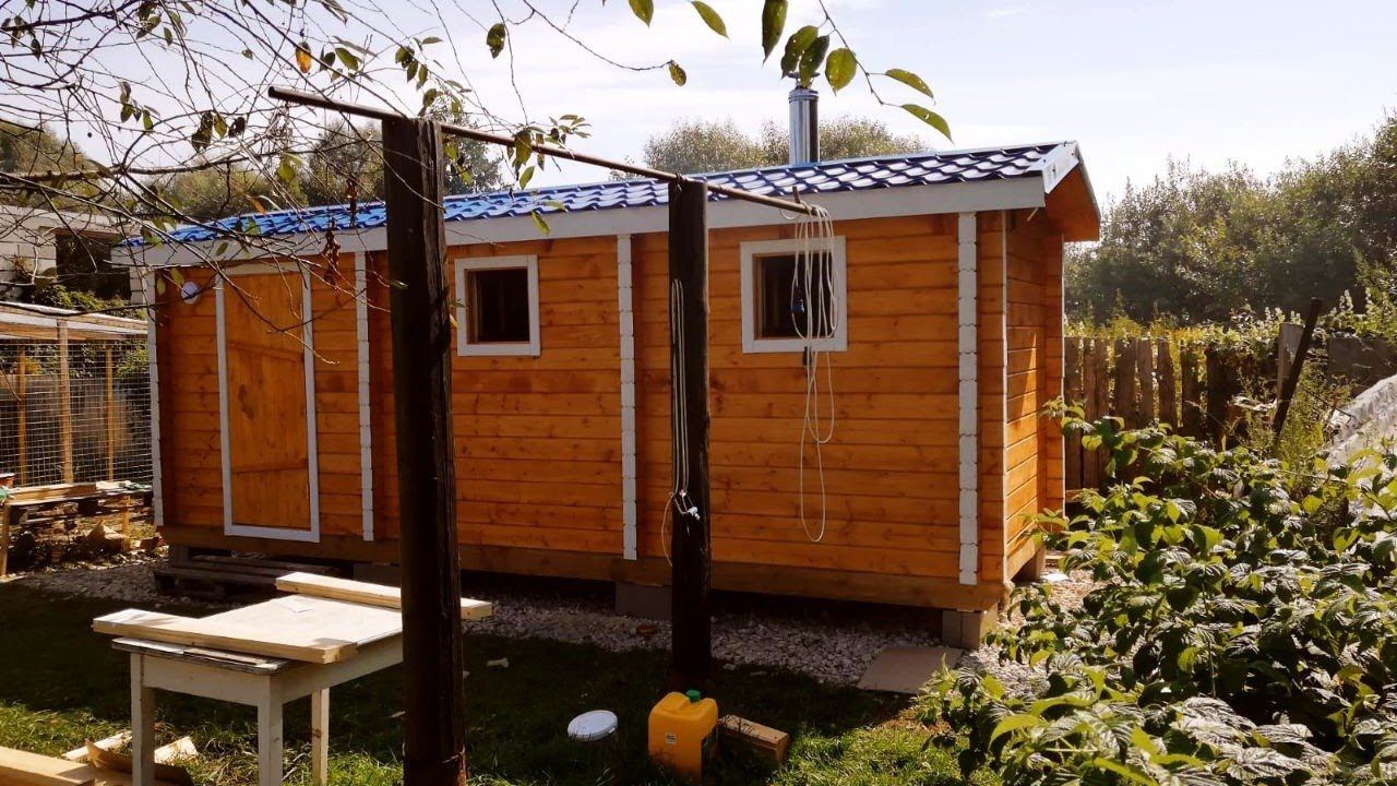 Сборка бани на участке глазами заказчика смотреть онлайн