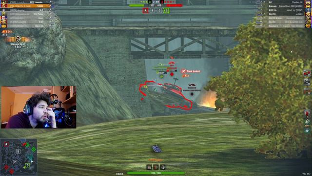 РАЗВАЛ НА СУПЕР ПТ-САУ FV4005 9400 УРОНА ● ТАКОЕ БЫВАЕТ ОДИН РАЗ ● WoT Blitz смотреть онлайн