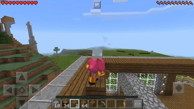 Выживание в МАЙНКРАФТ PE (Minecraft - Pocket Edition) v 0.15.2.1 ^ ПОСТРОИЛ ДОМ !!! ^ # 4 смотреть онлайн