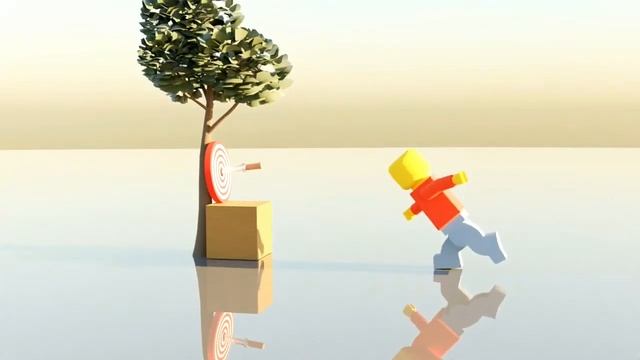 The animation of throwing (Blender 2.9 Cycles) | Анимация метания ножа смотреть онлайн