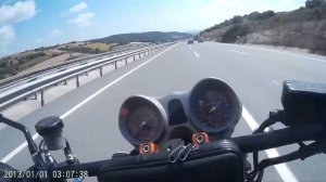 HONDA CB1100SF X-11 TOP SPEED