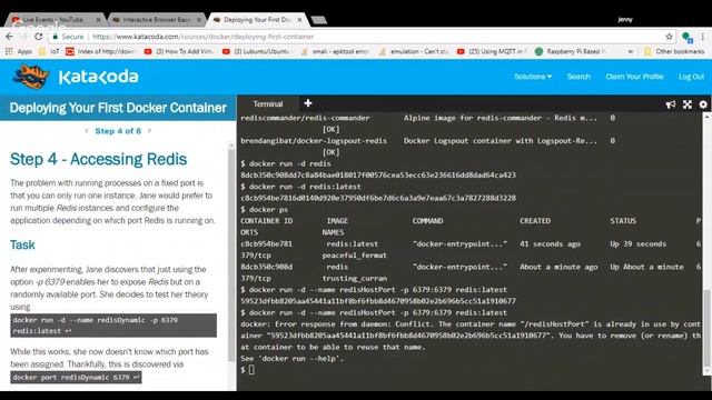 KataCoda - Docker Scenario No:1 смотреть онлайн