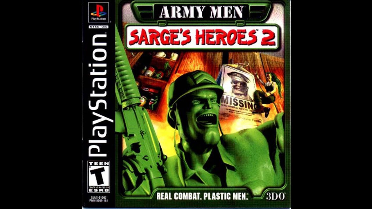 Army Men Sarge's Heroes 2 (PlayStation 1) полное прохождение смотреть онлайн