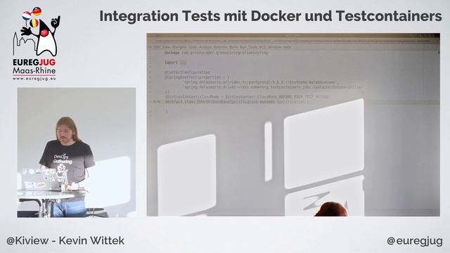 EuregJUG 2019-05-16: Integrationstests mit Docker und Testcontainer. смотреть онлайн