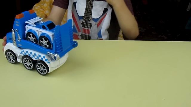 Игрушка транспортировщик с джипом. Интересный конструктор для детей. Nick TURBO Обзор игрушек смотреть онлайн