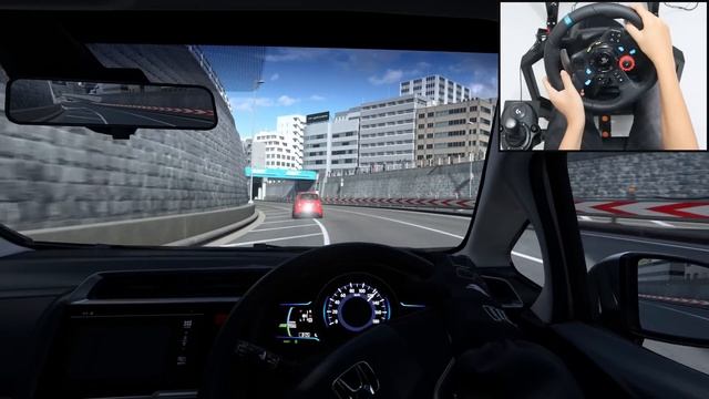Honda Jazz RS - Gran Turismo 7 (PS5) Logitech g29 gameplay смотреть онлайн
