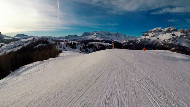 La Villa - Alta Badia - Dolomiti superski - Mavic 2 Pro & GoPro смотреть онлайн