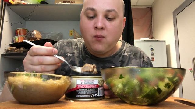 КОНСЕРВ ОБЗОР ПЕЧЕНЬ ГОВЯЖЬЯ Beef Liver МУКБАНГ MUKBANG