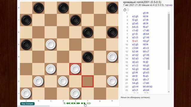 Egorov - Shchukin. The 15th Master’s Tournament. Final | Draughts смотреть онлайн
