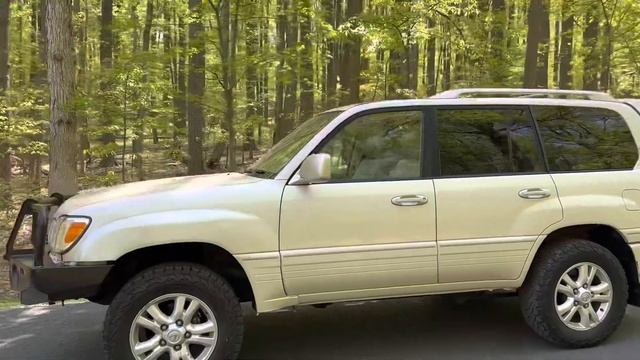 2005 Lexus LX470 height control delete replaced with Land Cruiser suspension смотреть онлайн
