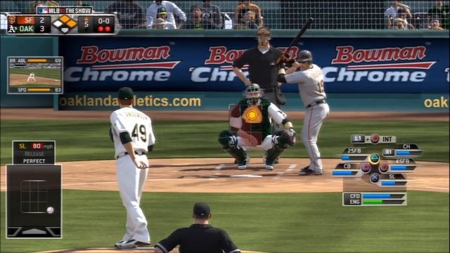 RIVALRY GAME - San Francisco Giants vs Oakland Athletics - MLB: 13 The Show смотреть онлайн