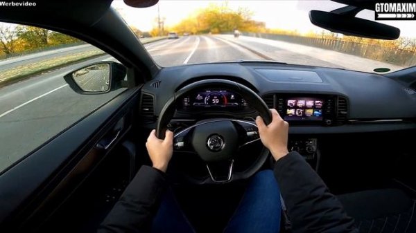 2022 Skoda Karoq Sportline 2.0 TSI - pov test drive