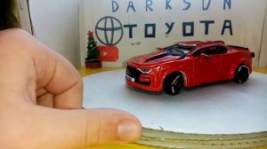 Слепил CHEVROLET CAMARO Герасева из пластилина!