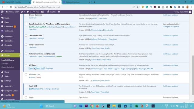 Reset WordPress Website | How to Reset WordPress Website | WordPress website ko reset kaise kare смотреть онлайн