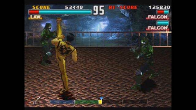 Tekken 3 Tekken Force Mode - Forest Law смотреть онлайн