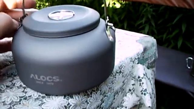 Alocs CW - K02 Camping Hiking 0.8L Water Kettle Portable Picnic Teapot Coffee Pot смотреть онлайн