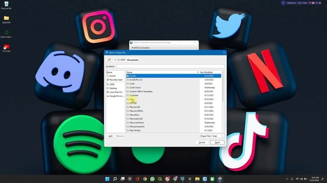 How to Import Shapefiles into PostgreSQL database via PostGIS bundle смотреть онлайн