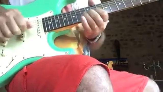 Jack & danny Stratocaster + Fender DRRI 65 : shuffle mid tempo смотреть онлайн