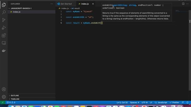 JavaScript Basics Part 1 : Strings смотреть онлайн