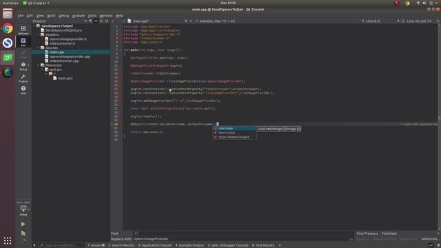 HOW TO SEND OPENCV IMAGES(MAT IMAGES) TO QML(QT QUICK) INTERFACE ? | OPENCV TO QML CONNECTION смотреть онлайн