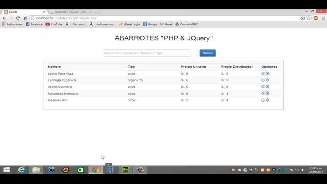 Desarrollando un CRUD con AJAX | PHP | JQuery | Mysql смотреть онлайн