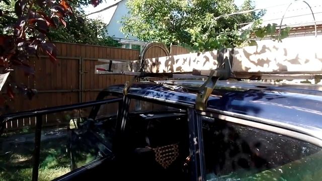 Будни Дачника 58 Заблокировал заднюю дверь Дыни на обед Закупка и перевозка стропильной доски