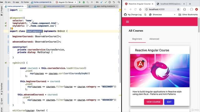 Reactive Angular Course with RxJs 1 смотреть онлайн