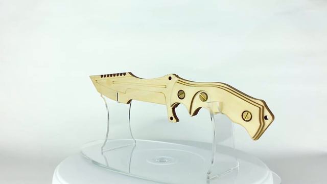 ОХОТНИЧИЙ НОЖ из CS:GO | ПОЛНОРАЗМЕРНЫЙ ДЕРЕВЯННЫЙ КОНСТРУКТОР от KERAMBITER.RU смотреть онлайн