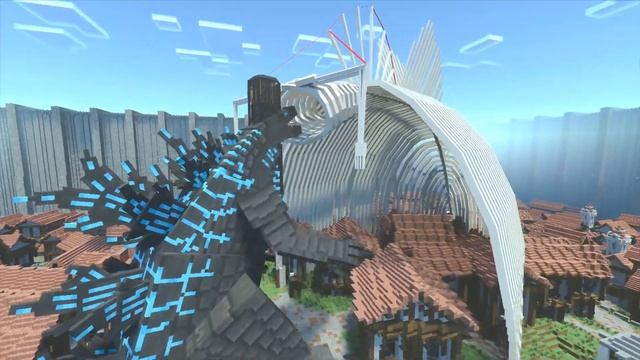 mega godzilla VS Founding Titan Monsterverse Addon (Beta) Addon MCPE in Minecraft PE - MMCRAFT TV смотреть онлайн