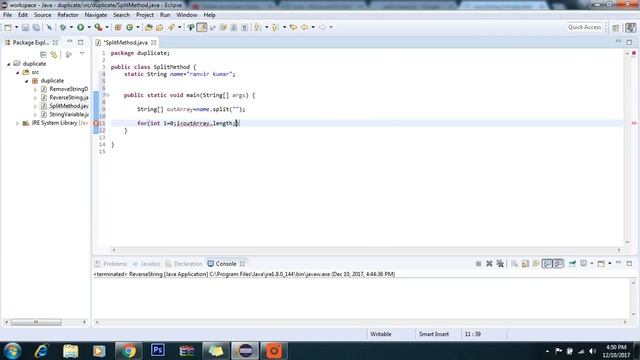 Use of split() method in java смотреть онлайн