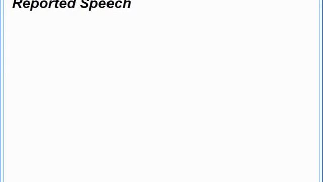 Английский язык №44 Reported Speech Косвенная речь смотреть онлайн